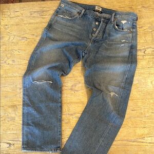 Citizens of Humanity Light Blue Button-Fly Jeans